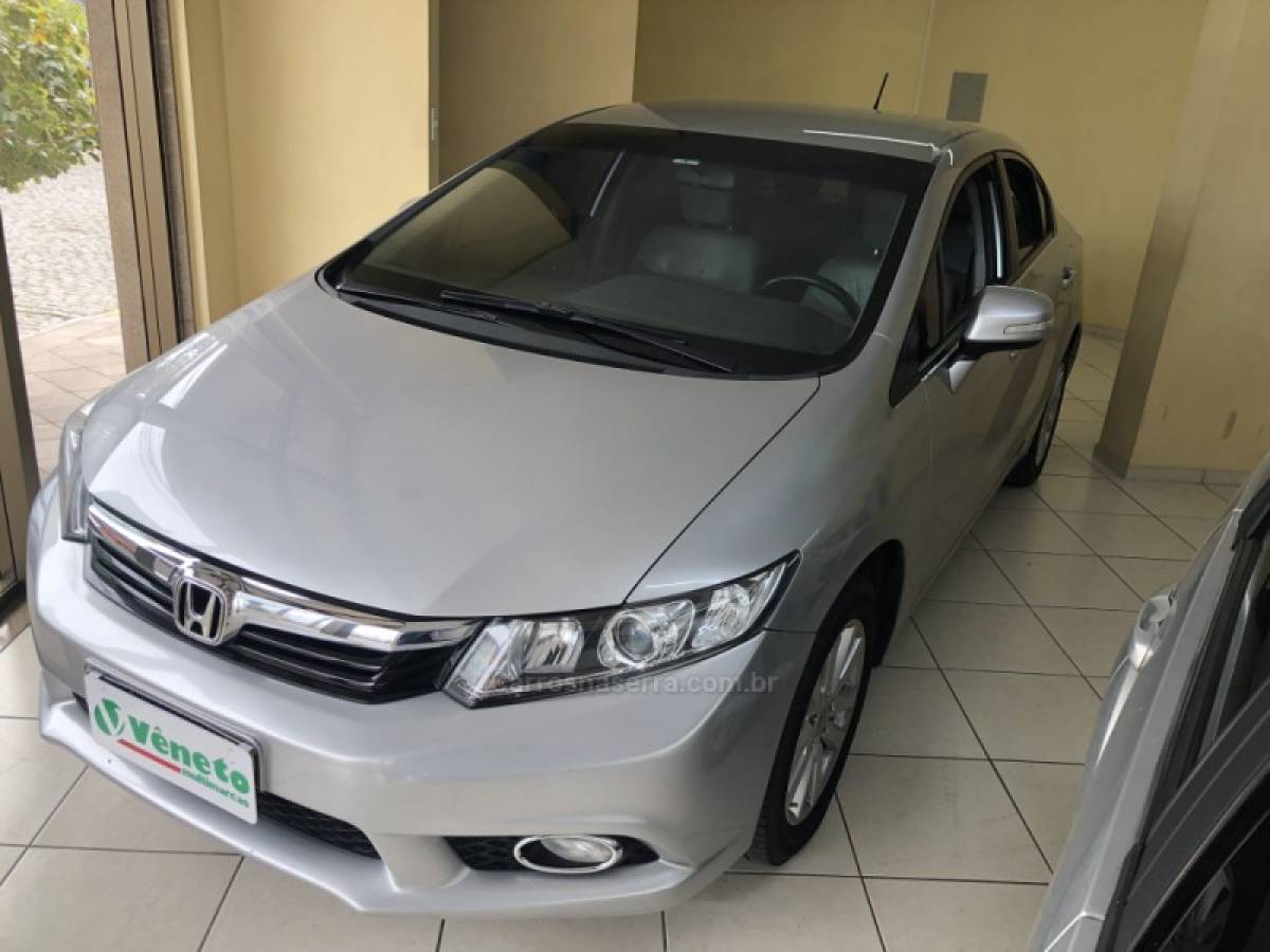 HONDA - CIVIC - 2014/2014 - Cinza - Sob Consulta
