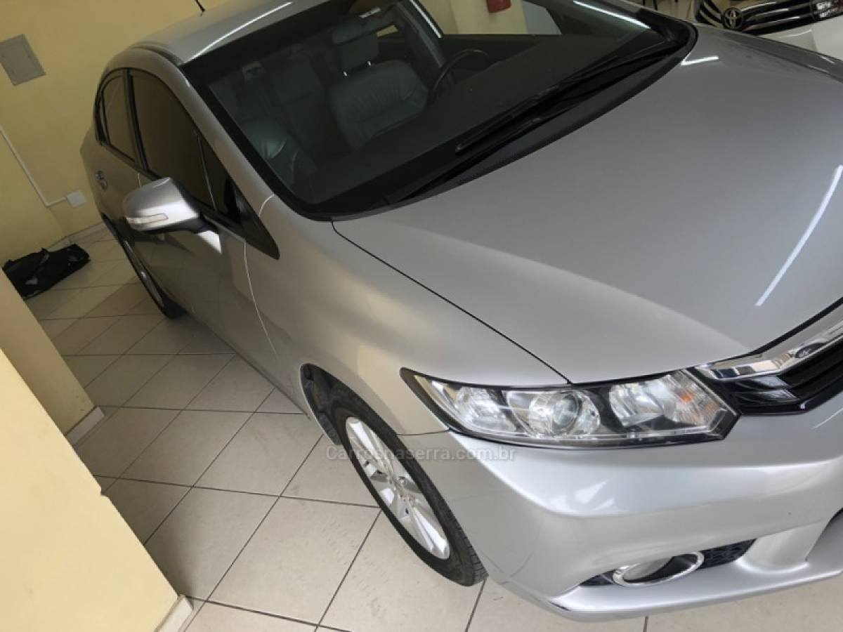HONDA - CIVIC - 2014/2014 - Cinza - Sob Consulta